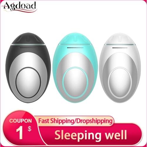 Microcurrent Pulse Stimulation Hypnosis Sleep Aid Insomnia Device CES Relieve Mental Eliminate Anxiety Adult Relax Sleep Well