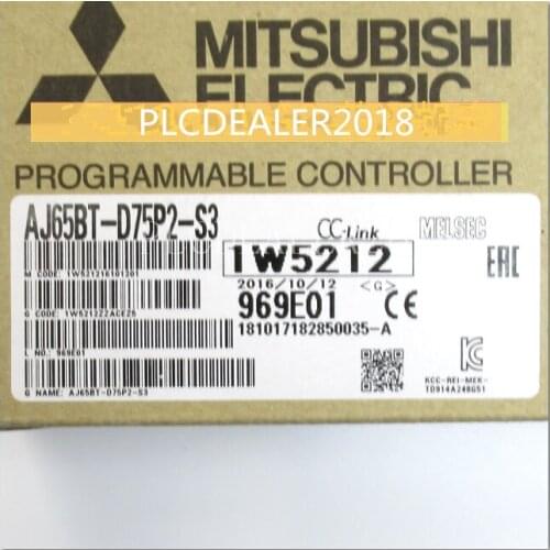 Mitsubishi CC Link AJ65BT-D75P2-S3 Positioning Module Programmable Controller