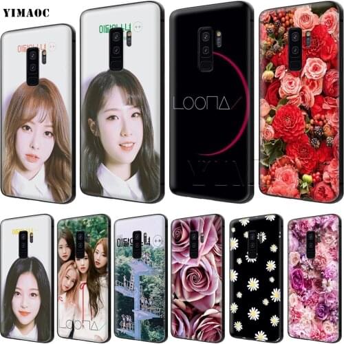 YIMAOC Loona 13 Soft Silicone Case for Samsung Galaxy S6 S7 Edge S8 S9 Plus A3 A5 A6 Note 8 9