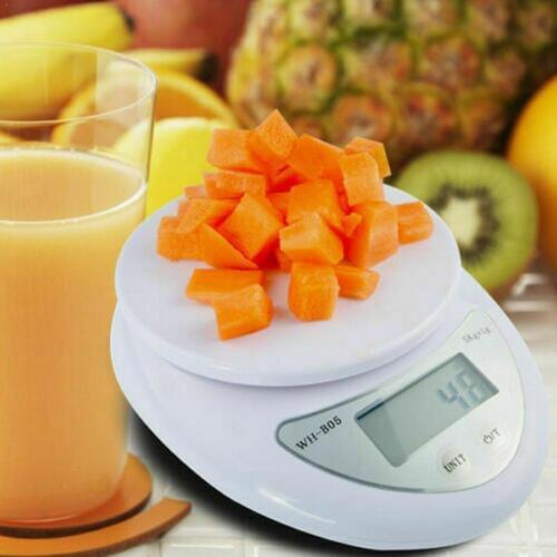 New Precise Kitchen Digital LED Electronic Scale with Restaurant Bowl Measuring Tool Food Removable Kitchen Weight M0A1