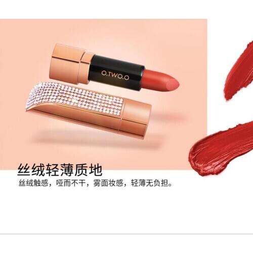 O.TWO.O Twelve Constellation Lipstick Waterproof Pigment Lips Makeup Semi Velvet Lightweight Lip Stick Cosmetic T1515