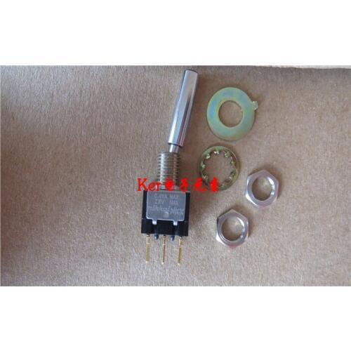 Original new 100% E-2012P button 0.4VA switch 28V gold-plated 3pin 2gear shaking button switch