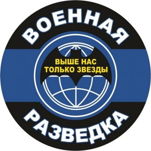 S50978# 10/13/15/17CM Personality PVC Decal Military Intelligence Waterproof Car Sticker on Motorcycle Laptop Decorative