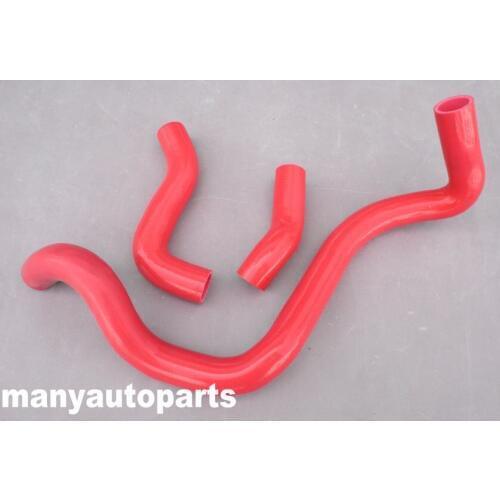 Silicone Radiator Coolant Hose For VW MK4 GOLF/BORA AUDI A3 1.8T 20VT Red