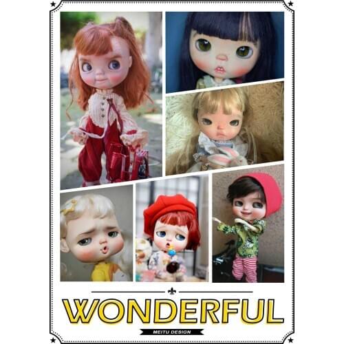 Special Customize doll 1/6 Blyth girl doll NO.20200711