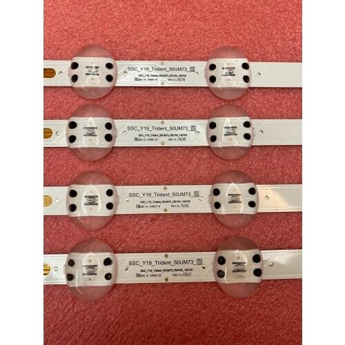 New 20 PCS/lot 7LED LED Backlight Strip for LG 50UM7300AUE SSC_Y19_Trident_50UM73_REV00_180705 NC500DQG-VXHX3 EAV6459201