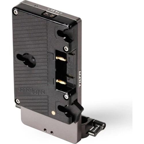 Tilta TA-BTP2-AB-G Anton Bauer Mount Plate 15mm LWS Rod Adapter Gold Mount Battery Plate For powering the BMPCC 6K 4K Camera