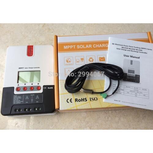 DC12V 24V auto 40A 30A 20Amps PV 100V MPPT Solar PV Charger controller Solar Panels Cells MPPT Charge Regulator battery charger