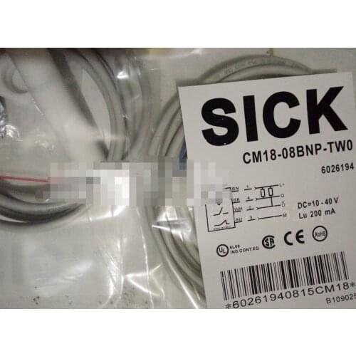 1PC New SICK Proximity Switch CM18-08BNP-TW0 free shipping