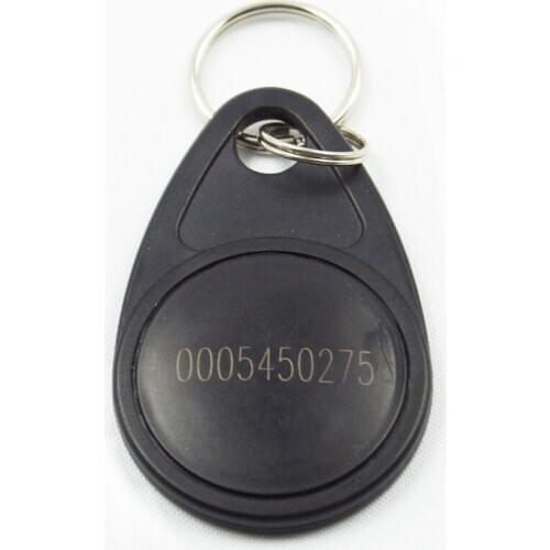 100pcs/Bag RFID Key Fobs 125KHz Proximity ABS Tags Discount Numbered Key Tag Access Control Keyfob TK4100/EM4100