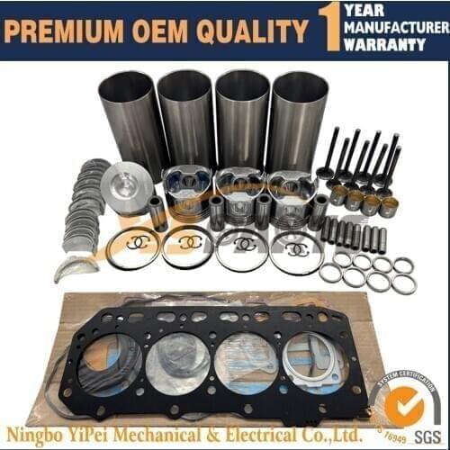 4TNE88 overhaul rebuild kit for Yanmar engine John Deere 4700 4710 tractor JD140