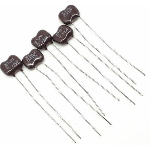 5pcs Original CDM CD10FC301J03 300V 300PF Accuracy 5% Silver Mica Capacitor Instead of 330PF
