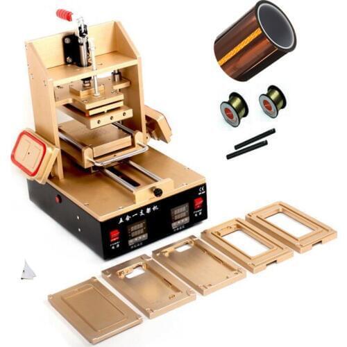 5 In 1 Machine For Middle Bezel Splite+For Frame Laminator + Vacuum LCD Screen Separator+Glue Remover + Preheater