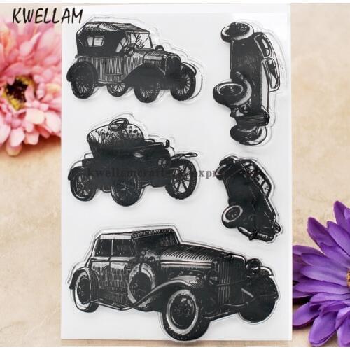 CAR Scrapbook DIY photo cards rubber stamp clear stamp transparent stamp 10x15cm KW8012030