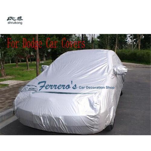 Car Covers Waterproof Sun UV Snow Dust Rain Resistant Protection Gray for Dodge Charger Dart Durango JOURNEY Challenger Caliber