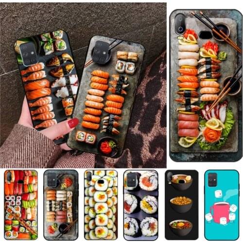 NBDRUICAI Japanese cuisine Sushi Customer High Quality Phone Case For Samsung A10 A20 A30 A40 A50 A70 A71 A51 A6 A8 2018
