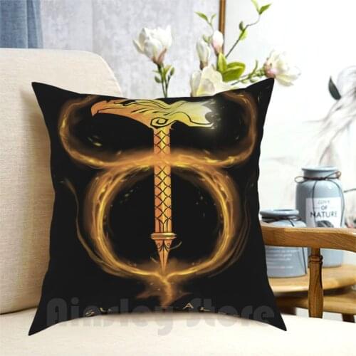 Sunbreaker Pillow Case Printed Home Soft DIY Pillow cover Destiny Sunbreaker Class Hammer Fantasy Scifi Guardian Destiny 2