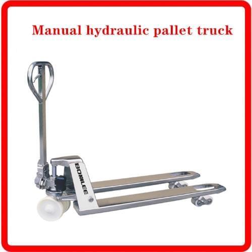 Hot and cold galvanized manual hydraulic pallet truck