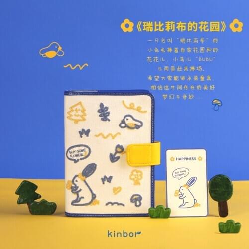 Kinbor Hand Account Rebi Libs Garden Notebook Cute Notebook HanBook Childish Agenda A6 Creative Notebook