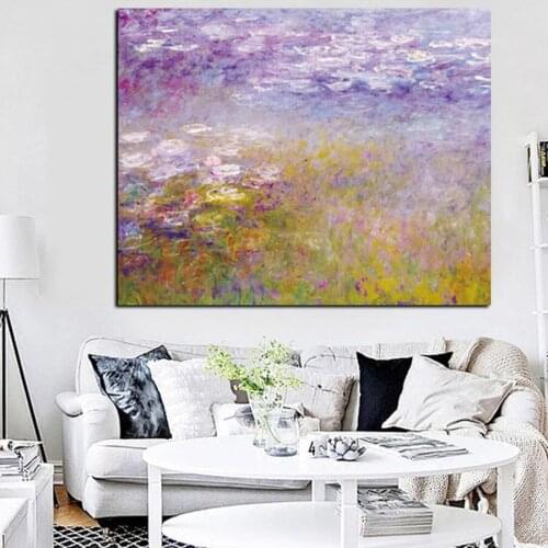 Monet Lotus Landscape full square/round drill 5d diy diamond painting mosaic embroidery needlework cross stitch home decor
