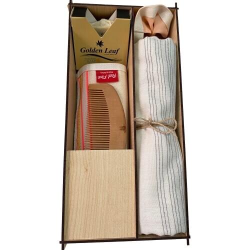 Turkish Bath Set which Includes, Body Exfoliating Glove, Face Exfoliating Silk Glove, Handmade Soap, and Peshtemal Turkish Towel