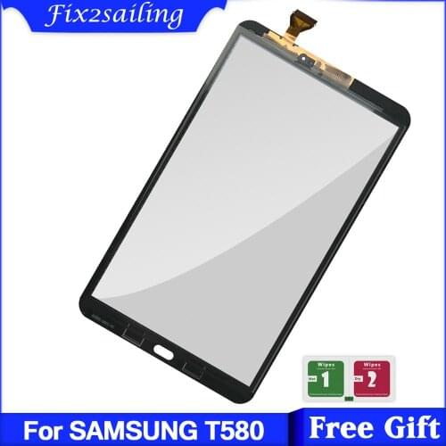 New Touch Screen For Samsung Tab A SM-T580 SM-T585 T580 T585 Tablet Touch Panel Digitizer Sensor Front Glass Lens TouchScreen