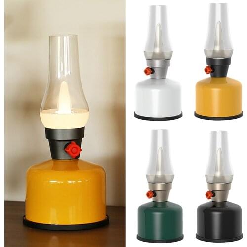 Rechargeable Light Atmosphere Light for Household Coffee Camping Tent Camping BBQ Emergency Lamp Night Light