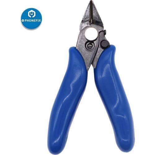 Pliers Electrical Wire Cable Cutters Cutting Side Snips Flush Pliers Nipper Rubber Handle Model Pliers Mini Diagonal Pliers