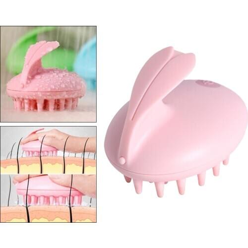 3V Portable Electric Scalp Massager Comb Humanized Design Easier to Hold