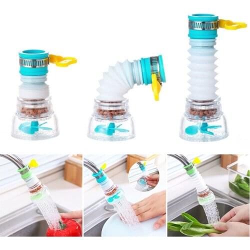 360 Degree Adjustable Kitchen Faucet Booster Filter Tap Extender Splash-proof Water Filter Kitchen Accessories
