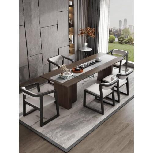 Nordic solid wood dining chair home chair backrest armchair office tea room conference room chair simple desk chair