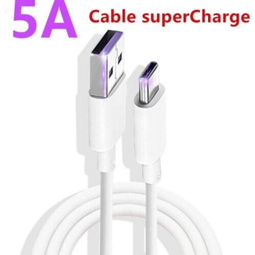 Super Charger USB 3.1 5A Type/tipe C charger Cable for huawei P30 P20 Pro lite Mate S 20 10 Pro P10 Plus honor v10 v20 note 10