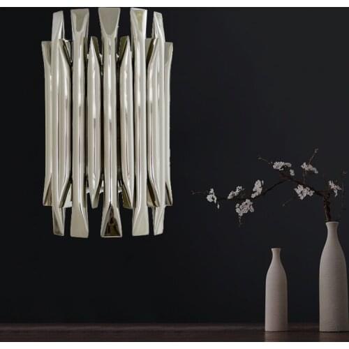 Light luxury bedroom crystal chandelier post-modern minimalist living room lamp Nordic creative restaurant villa lighting