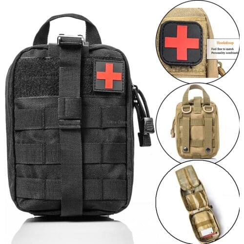 Tactical First Aid Kit Bags MOLLE Military Hunting Hiking Climbing Medical EMT Pouch Survival Emergency Tourniquet Pouches