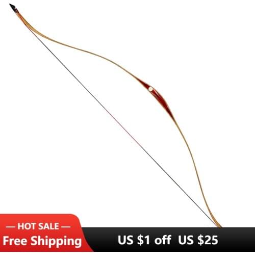 Traditional Archery Hunting Bow 30/35/40/45/50 lbs One-piece Laminated Bow Shooting Sports