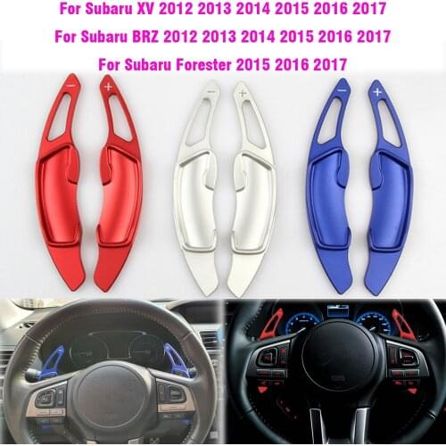 Aluminum Steering Wheel Shift Paddle Shifter Extension For Subaru Legacy WRX STI Forester Impreza XV Outback Accessories