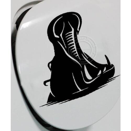 XGS DECAL Car sticker hippo 12.1x11cm car motorcycle truck ebike reflective waterproof vinyl decals