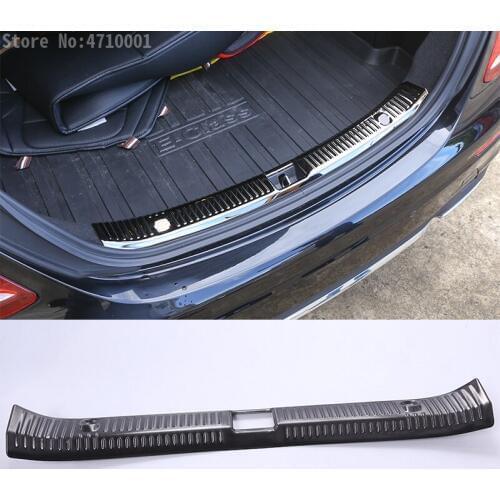 Stainless Steel Interior Rear Bumper Protector Plate For Mercedes Benz E class W213 E200 E300 2016 2017