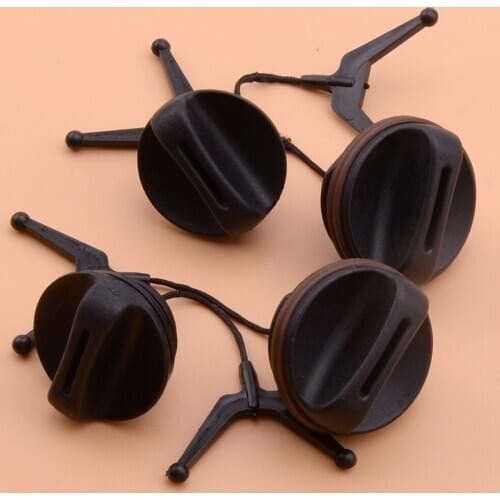 2 Plastic Fuel Cap & 2 Oil Cap fit for Husqvarna 340 345 346XP 350 353 chainsaw part 537215202 503903901