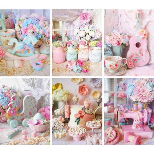 AZQSD 5d Diamond Painting Flower Cross Stitch 5d Diy Diamond Art Embroidery Sale Rhinestones Gift Needlework Home Decor