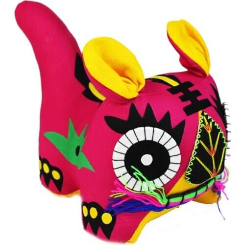 Auspicious Tiger Large Cloth Abroad Gift Chinese Characteristics Foreigners Handmade Handicrafts Culture Wedding Decoration