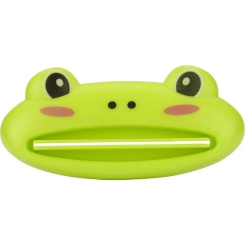 Cartoon Animal Shaped Toothpaste Dispenser Tooth Paste Squeezer For Cosmetics Lotion Creams