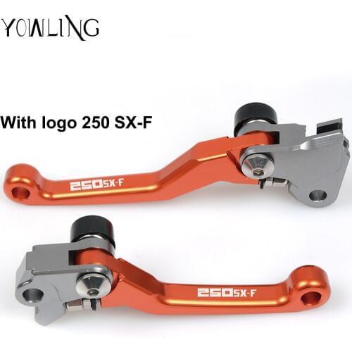 For 250SX-F 2007 2008 2009 2010 2011 2012 2013 Motocross Dirt bike CNC Pivot Foldable Clutch Brake Lever 250SX-F 2007-2013