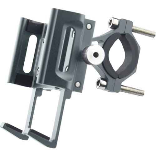 E Scooter Bike Phone Mount Motorcycle Aluminum Handlebar Mobile Phone Holder