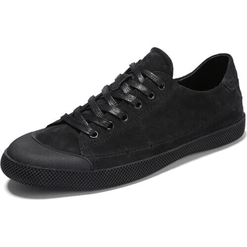 Leather Men Shoes Casual Luxury Brand 2020 Black Mens Loafers Moccasins Breathable Slip on Fashion Sneakers