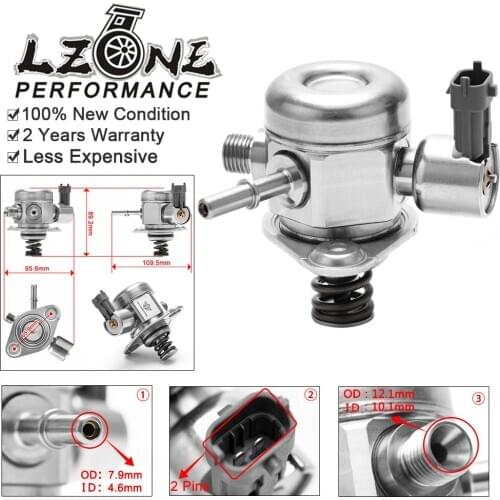 LZONE - High Pressure Fuel Pump OEM Mechanical Made For Ford Focus Fiesta C1BG9D376AA 0261520253 JR-FPB121-QY