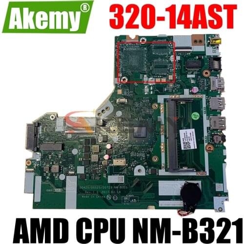 For Lenovo IdeaPad 320-14AST laptop motherboard with AMD CPU integration DG425 DG525 DG725 NM-B321 100% fully tested
