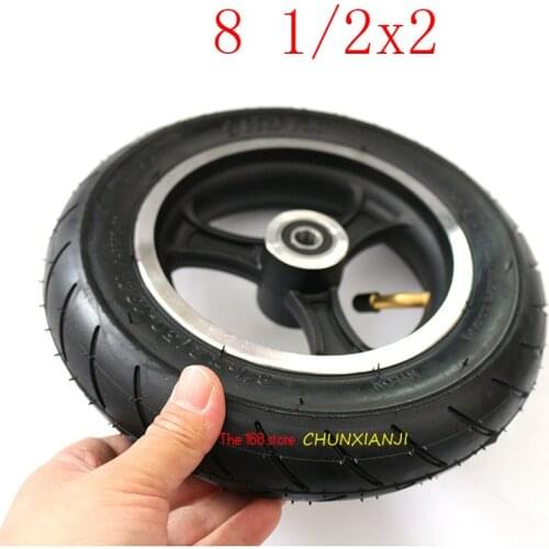 Lightning Shipment 8.5 Inch 8.5x2 8 1/2x2 Electric Vehicle Tire Hub Child Bicycle Tire 81/2*2 Wheel with Hub