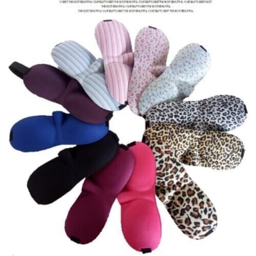 Soft 3D Night Eye Mask Eyeshades Travel Sleeping Blindfold Cover Travel Sleeping Blind Pack Better Rest Eyeshade /by dhl 1000pcs