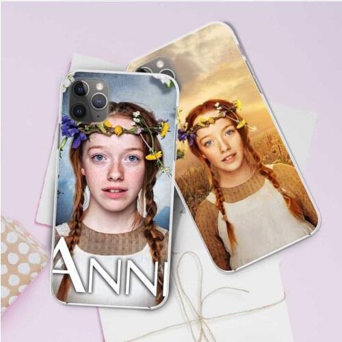 Anne with an E TV series Anne with an E Phone Case for iphone 12 pro max 11 pro XS MAX 8 7 6 6S Plus X 5S SE 2020 XR Soft Covers